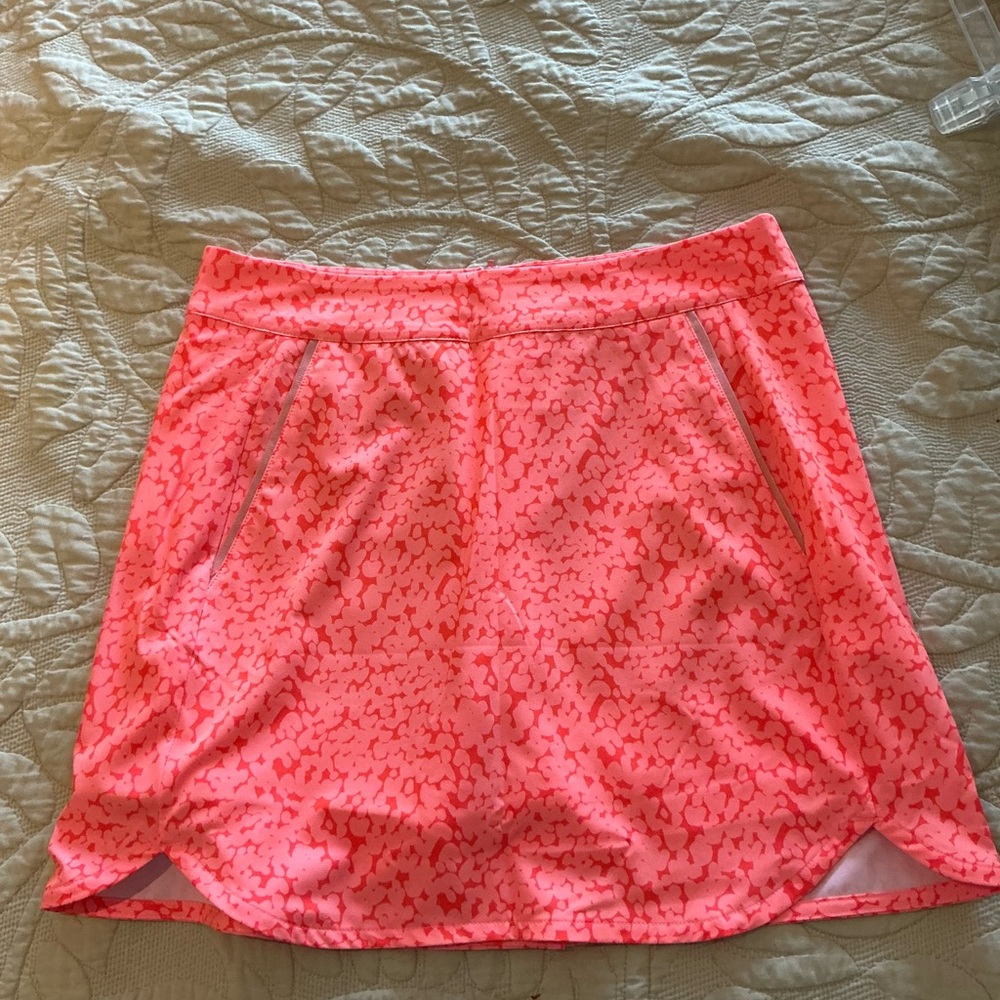 Bright Pink Skirt with Pockets